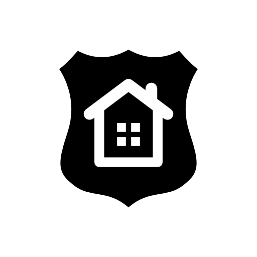 House in a shield