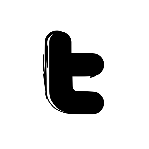 Twitter sketched logo variant