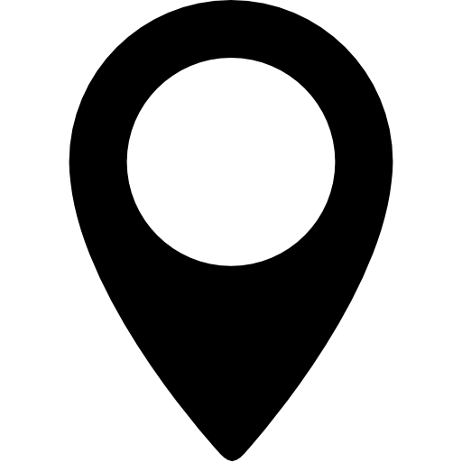 Map pin circle