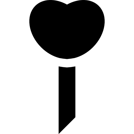 Heart map marker