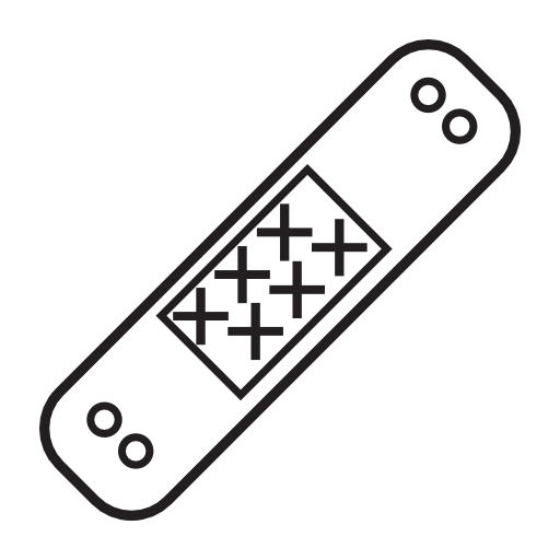 Band aid, IOS 7 interface symbol