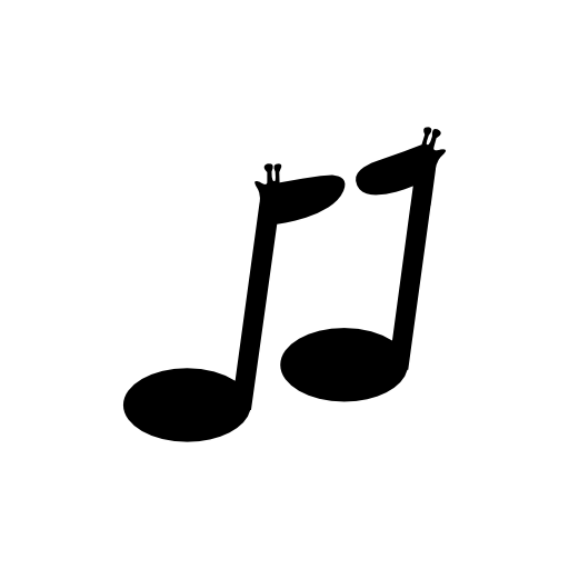 Musical notes couple