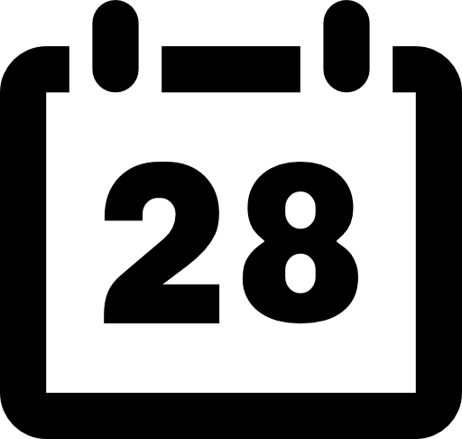 Day 28 of a calendar