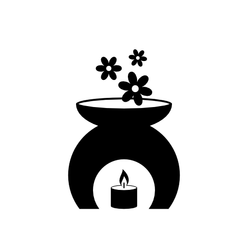 Scented candle symbol