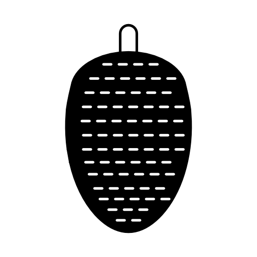 Oval shaped ornament