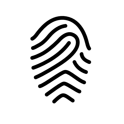 Fingerprint simple outline