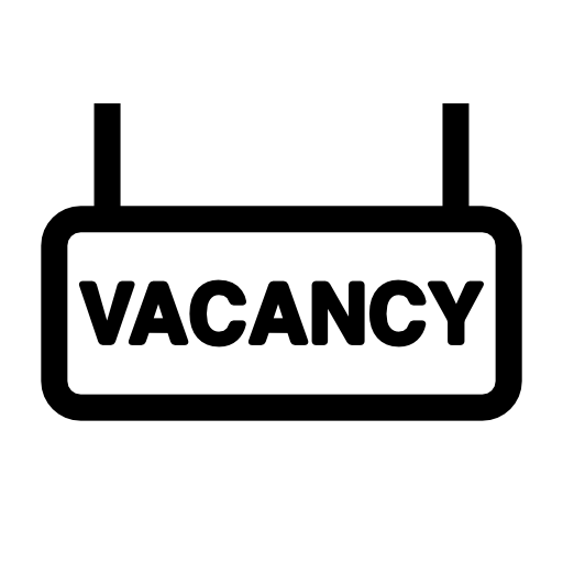 Vacancy sign