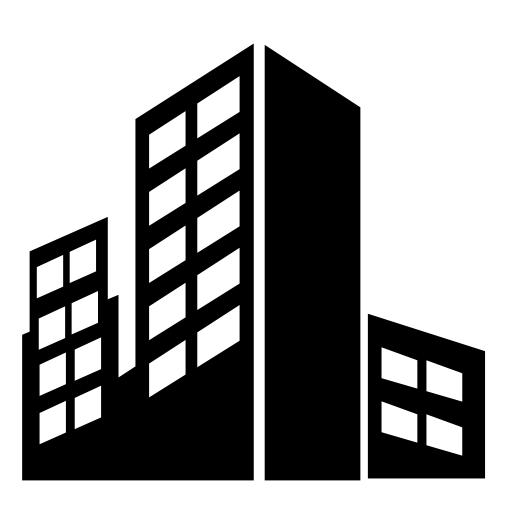 City buildings silhouette