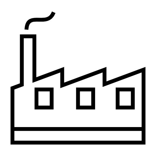Factory building, IOS 7 interface symbol