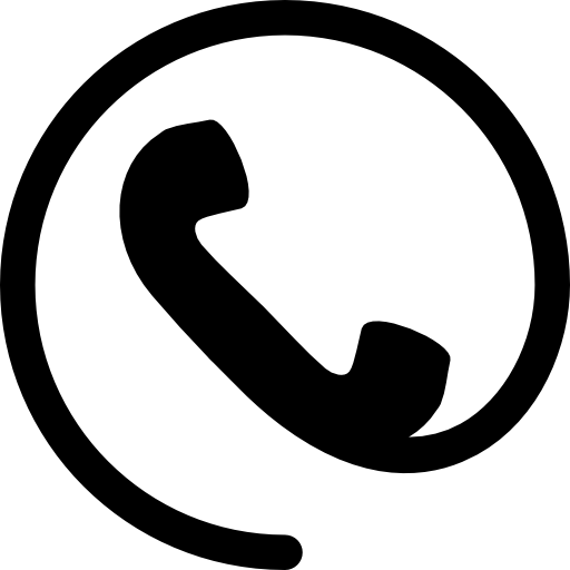 Telephone auricular with cable