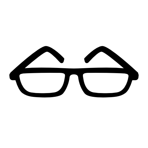 Eyeglasses of thin shape