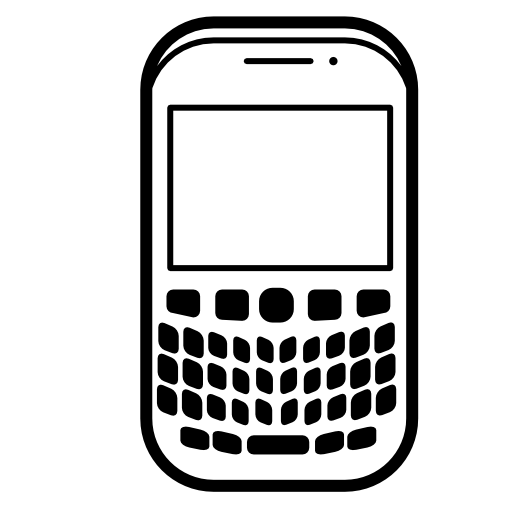 Mobile phone popular model Blackberry Curve