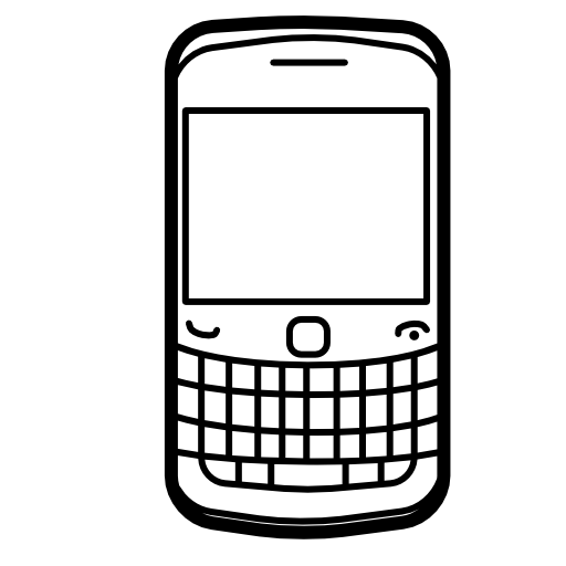 Phone with buttons keyboard