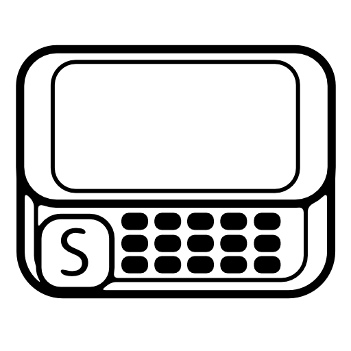 Phone with keyboard