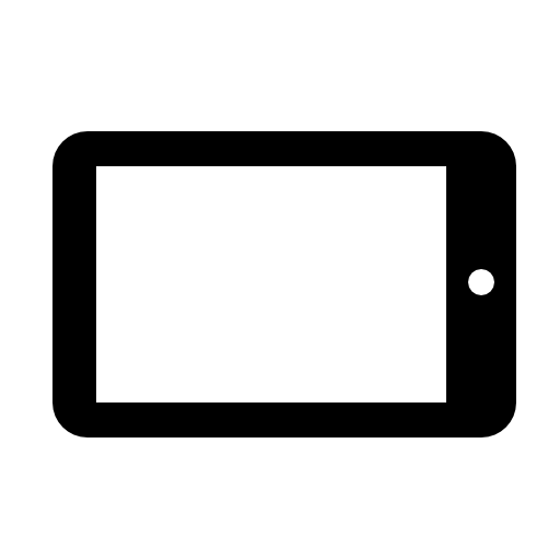 Tablet tool in horizontal position