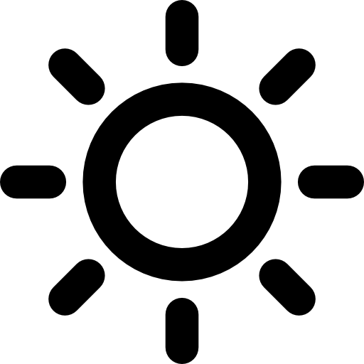 Clear sun