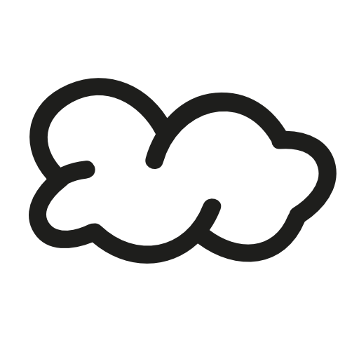 Cloud hand drawn shape variant