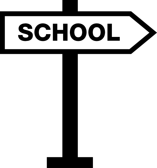 School arrow signal