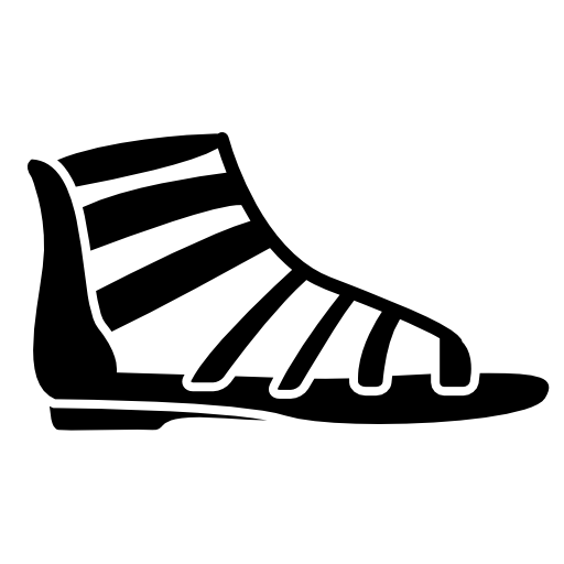 Gladiator flat shoes