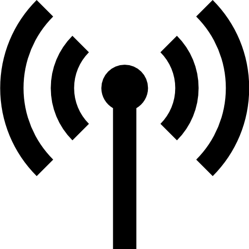 Antenna with signal transmission