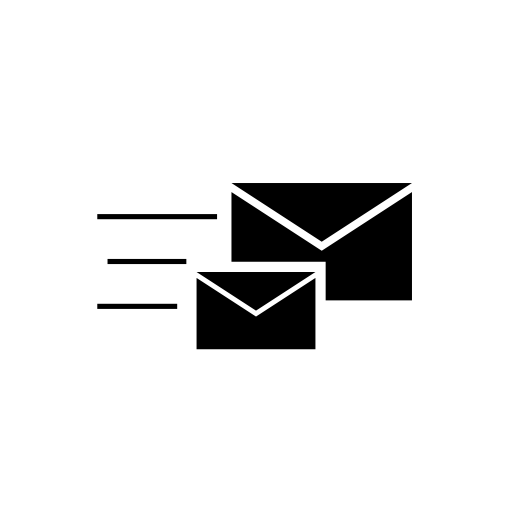 Mail envelopes couple
