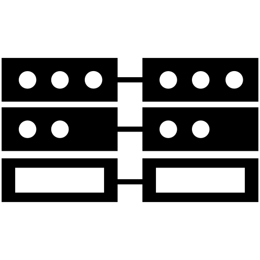 Server connection interface symbol