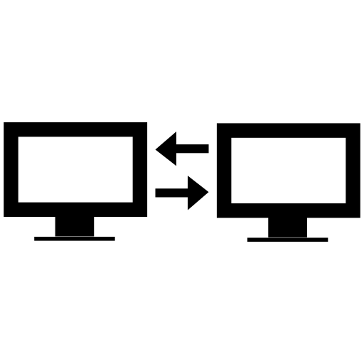 Computers sharing data