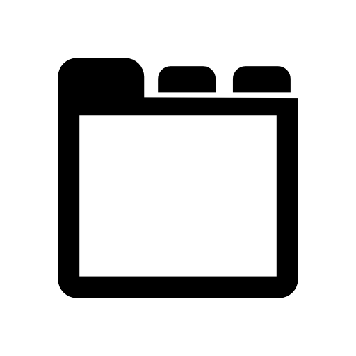 Tabs panel of grouped windows