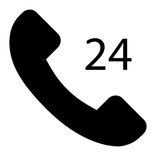 24 Hours call, IOS 7 interface symbol