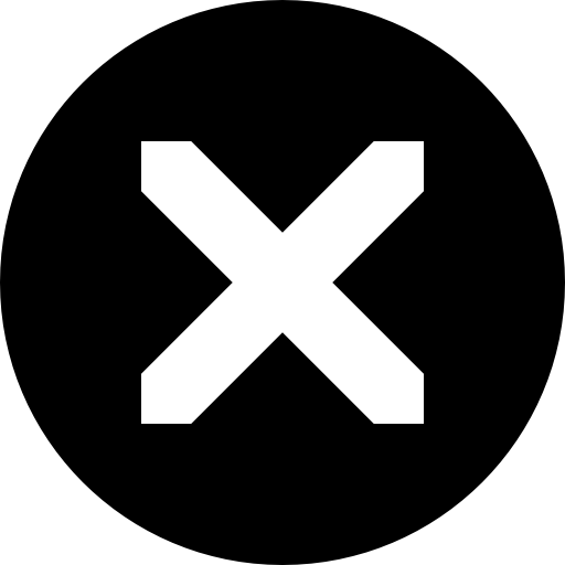 Cancel interface symbol of a cross in a circle